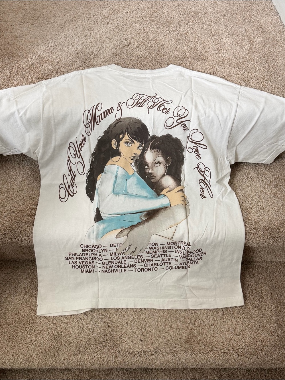 Drake It’s All A Blue Tour Tee (Like new)